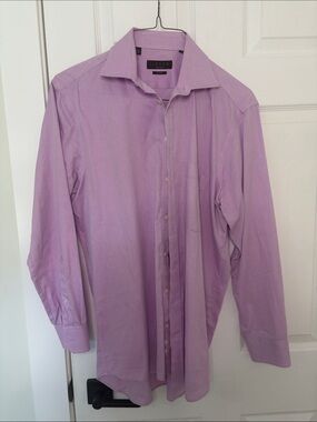 Lipson light purple 15.5R collared shirt